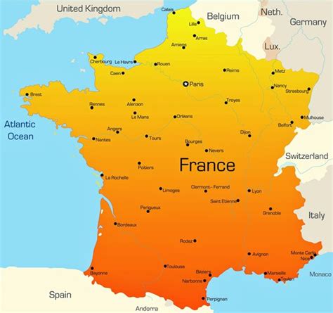 Cities in France .